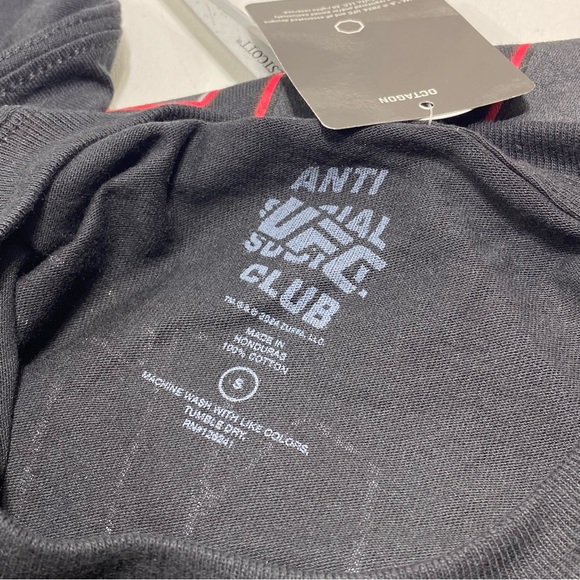 New - Anti Social Social Club -  McGregor Notorious Ufc Tee shirt - Black - XL - Picture 4 of 6